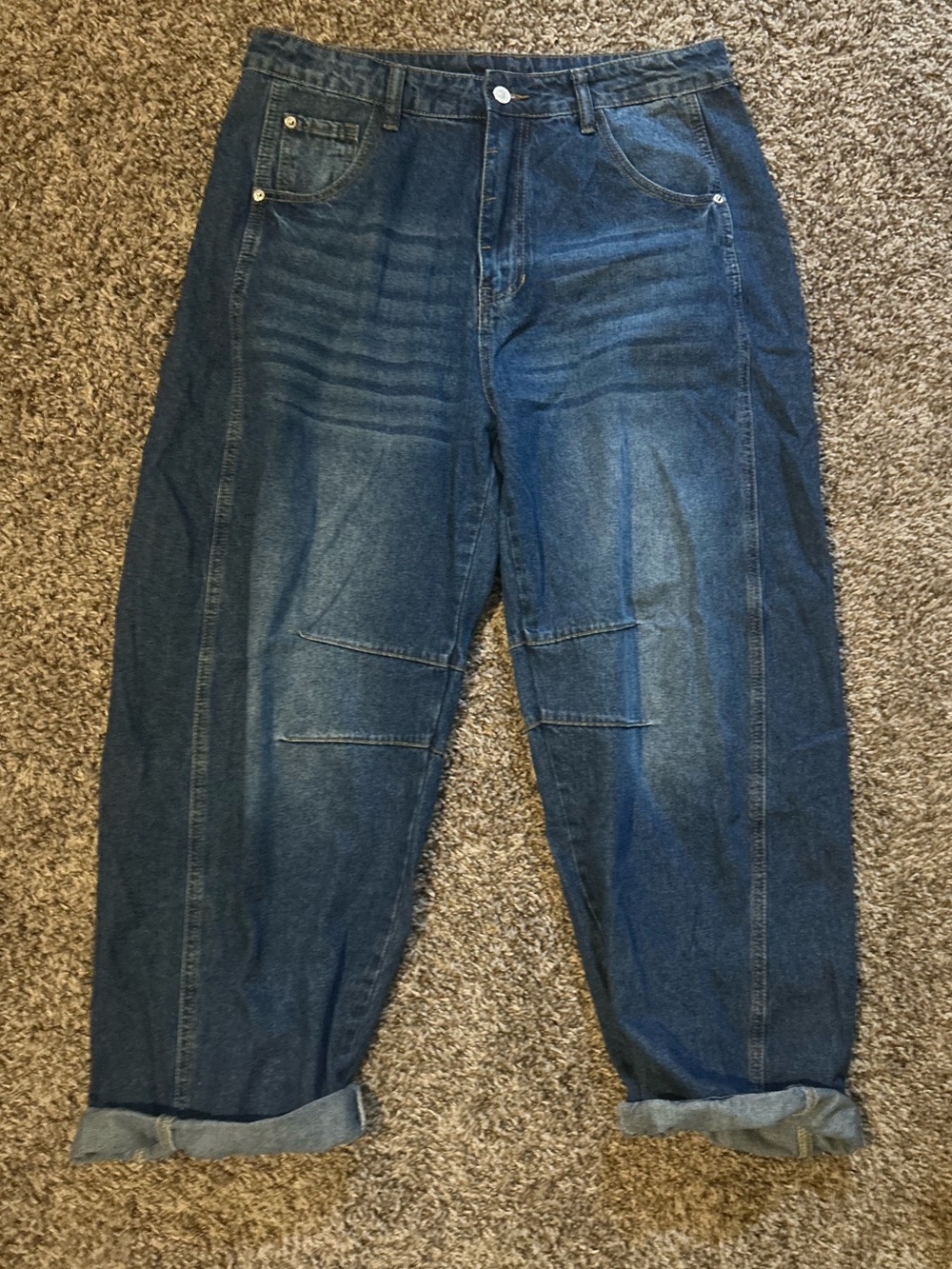 Amazon Women's Relaxed Blue Denim Jeans